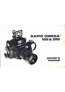 Koni-Omega Rapid 200 manual. Camera Instructions.